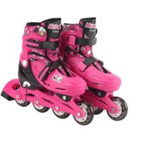 Patins BBR Toys Disney Minnie Mouse Inline Triline Kit de Proteção Infantil 32/35 Patins BBR Toys Disney Minnie Mouse Inline Triline Kit de Proteção Infantil 32/35