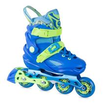 Patins Calary C2 Blue - Ajustável (26 ao 37br) Cor:AzulTamanho dos Patins:M