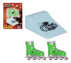 Patins De Dedo Com Rampa Infantil X-trick Patins De Dedo Com Rampa Infantil X-trick