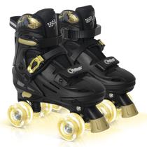 Patins de Rodas Ajustáveis Nattork para Crianças com Rolamentos ABEC-7 Patins de Rodas Ajustáveis Nattork para Crianças com Rolamentos ABEC-7