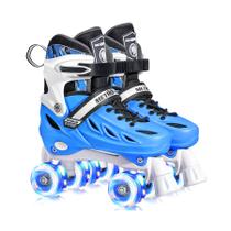 Patins de Rolimã Ajustáveis METROLLER com Rodas que Acendem Patins de Rolimã Ajustáveis METROLLER com Rodas que Acendem
