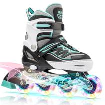 Patins em linha 2PM SPORTS Cytia Pink Girls com rodas iluminadas