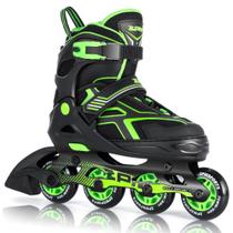 Patins em linha 2PM SPORTS Torinx ajustáveis para crianças e adultos