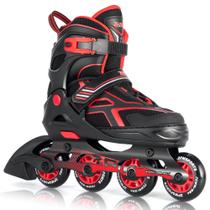 Patins em linha 2PM SPORTS Torinx ajustáveis para crianças e adultos