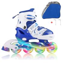 Patins em linha JIFAR Flashing com rodas totalmente iluminadas para crianças