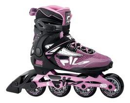 Patins Fila Feminino Roller Legacy Pro 80 Lady Abec 5 80mm/82a