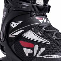 Patins Fila Legacy Pro 80 Black Silv Red Abec 5