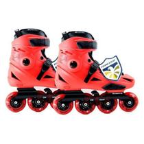 Patins Flying Eagle F3S 72/76Mm-85A Cor Vermelho Tamanho 37