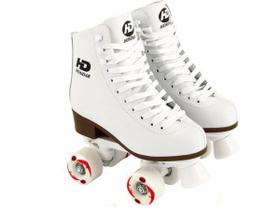 Patins Hondar / Crème Quad HD Tradicional Clássico Branco RL16