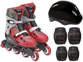 Patins Hot Wheels C/ Acessórios G2 Tamanho 37-40 F0011-1 Fun