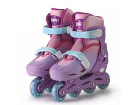 Patins In Line Ajustável Roxo/Rosa (30 ao 33) - Zippy Toys