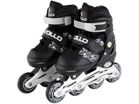 Patins In Line Cinza e Preto Tam 31/34 - Vollo VPC251P