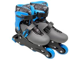 Patins In Line Infantil DM Radical Power Blue Patins In Line Infantil DM Radical Power Blue