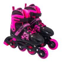 Patins Infantil 4 Rodas Inline Varios Tamanhos e Cores