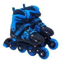 Patins Infantil 4 Rodas Inline Varios Tamanhos e Cores - UNITOYS