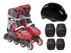 Patins Infantil Ajustáveis 37 a 40 Hot Wheels Fun