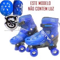 Patins Infantil De 4 Rodas Rosa Sem Led Com Proteção Patins De Criança Menina Menino Patins Infantil De 4 Rodas Rosa Sem Led Com Proteção Patins De Criança Menina Menino