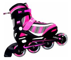 Patins Infantil Energy Rosa - 64mm ou 72mm ABEC-5