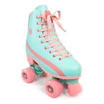 Patins Infantil Feminino 4 Rodas Roller Profissional Rosa Luna Ajustável Com Freio Confortável Estável Iniciante Criança Menina Presente Completo Patins Infantil Feminino 4 Rodas Roller Profissional Rosa Luna Ajustável Com Freio Confortável Estável Iniciante Criança Menina Presente Completo