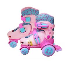Patins Infantil Roller Ajustável N 27 Ao 30 Belinda Dm Toys