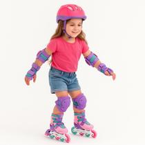 Patins Infantil Roller Inline 4 Rodas Ajustável Para Criança Menino Menina Patins Infantil Roller Inline 4 Rodas Ajustável Para Criança Menino Menina