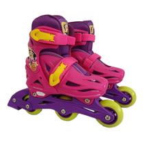 Patins Inline 2 em 1 Tam. 31-34 O Show da Luna Multikids - BR1747