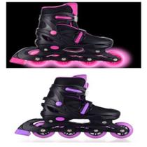 Patins inline c/led masc P 28-31 brink +