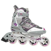 Patins Inline Feminino Roller Derby AERIO Q-60, Roxo, Nº 36 Patins Inline Feminino Roller Derby AERIO Q-60, Roxo, Nº 36