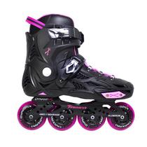 Patins Inline Freestyle Traxart Dynamix 80Mm Rosa 35/36 Br