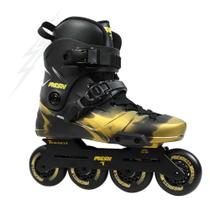 Patins Inline Freestyle Traxart Mesh Hardboot Base Alumínio CNC Rodas PU 80mm 85A Rolamento ABEC9 Suporta 140kg Patins Inline Freestyle Traxart Mesh Hardboot Base Alumínio CNC Rodas PU 80mm 85A Rolamento ABEC9 Suporta 140kg