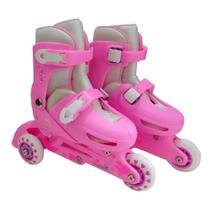 Patins Inline Infantil 3 Rodas Importway BW022 TAM 27/30