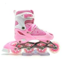 Patins Inline Infantil De 4 Rodas Roxo Menina Patins Roller Profissional Menino
