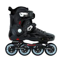 Patins Inline Iniciante Roller Freestyle Urban Traxart Dynamix Preto Feminino Masculino