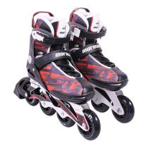 Patins Inline Mormaii Flexxxa Pro Vermelho Bel Patins Inline Mormaii Flexxxa Pro Vermelho Bel