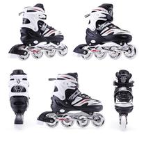 Patins Inline Roller Semi Profissional Base Alumínio Abec 7