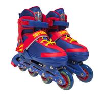Patins Inline Superman Tamanho 34-37 (M)