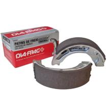 Patins Lona de Freio Diafrag - Honda NX 200 XR 200 XLR 125 NX 150 XLR 250 - Traseira - MEDIDA STANDARD Patins Lona de Freio Diafrag - Honda NX 200 XR 200 XLR 125 NX 150 XLR 250 - Traseira - MEDIDA STANDARD