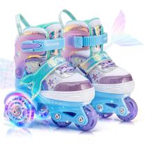 Patins NEMONE Mermaid 4, tamanho ajustável para meninas Patins NEMONE Mermaid 4, tamanho ajustável para meninas