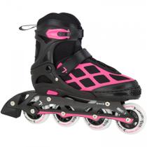 Patins Oxer Pixel First Wheels Inline Ajustável 37 Ao 40