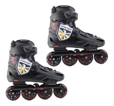 Patins Profissional Flying Eagle F3s Preto Tamanho 41 85a