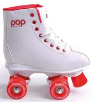 Patins Quad 4 Rodas Roller Infantil Divoks Pop One Retrô Bra