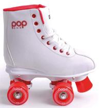 Patins Quad 4 Rodas Roller Infantil Divoks Pop One Retrô