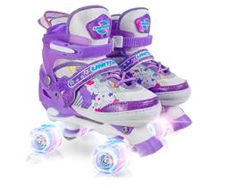 Patins Quad Sereia Lilas TAM 30 - 33