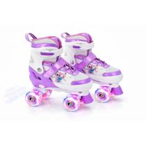 Patins Quad Stitch 4 Rodas Infantil Com Luz de Led Tamanho Ajustavel + Bolsa Patins Quad Stitch 4 Rodas Infantil Com Luz de Led Tamanho Ajustavel + Bolsa