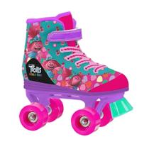 Patins Quad Trolls World Tour Tamanho 27 e 28 - Froes