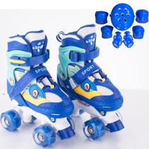 Patins Quad Verde Dinossauro Meninos Com Led Com Proteção Patins Infantil De 4 Rodas Patins Quad Verde Dinossauro Meninos Com Led Com Proteção Patins Infantil De 4 Rodas