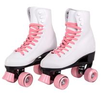 Patins quádruplos C SEVEN C7Skates Retro Design Rosa Tamanho 37 Patins quádruplos C SEVEN C7Skates Retro Design Rosa Tamanho 37