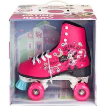 Patins retro minnie 4 rodas 35-36 bbr Patins retro minnie 4 rodas 35-36 bbr