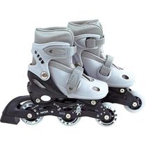 Patins Roller Cinza TAM P 31-34