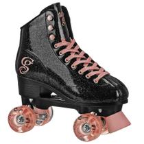 Patins Roller Derby Elite Candi GRL Preto e Rosa Nº 39 Patins Roller Derby Elite Candi GRL Preto e Rosa Nº 39
